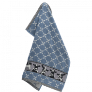 Handdoek - Koeien - Blauw Grijs